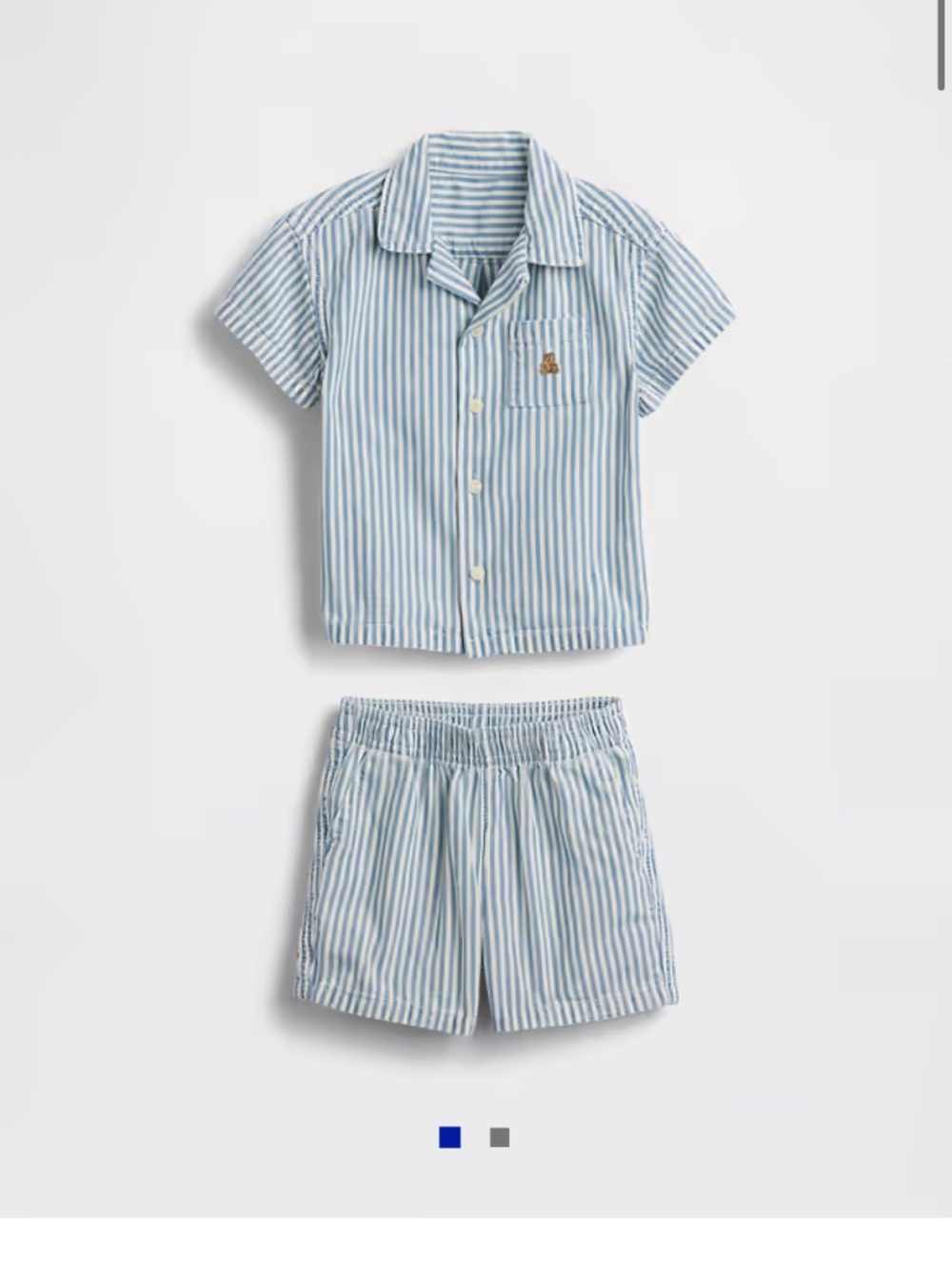 Baby gap shorts set